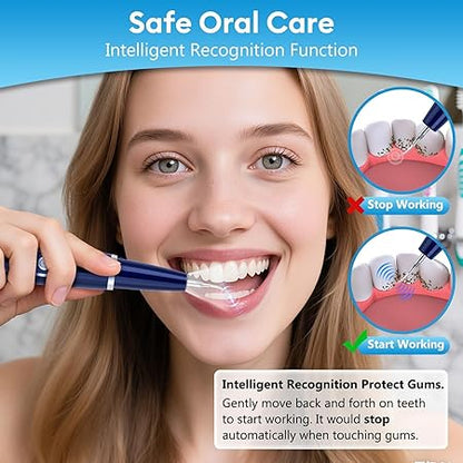 SILRIVES Ultrasonic Dental Scaler Plaque Remover 5 Modes