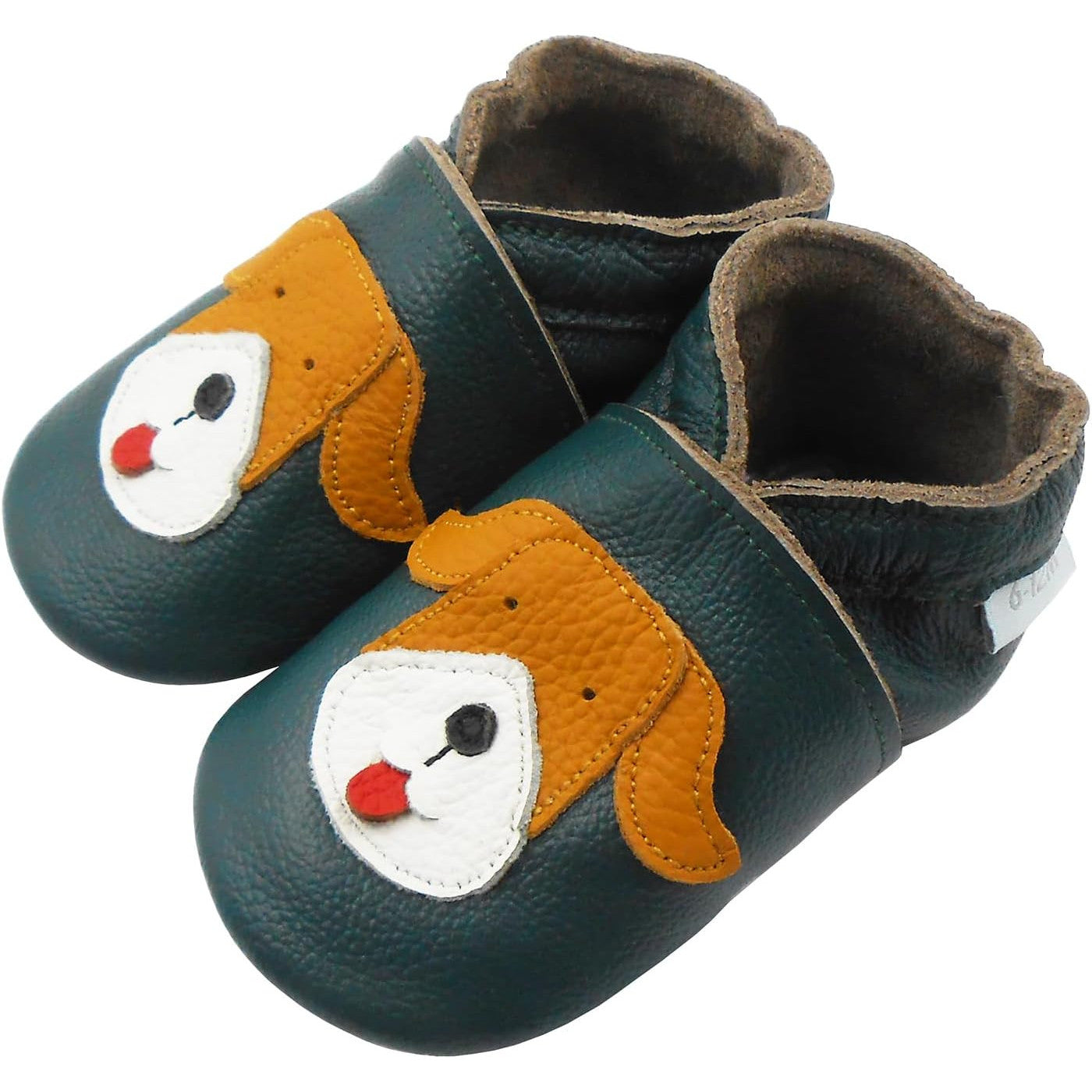 Basrakids Soft Leather Flat Shoes for Infant Boys and Girls