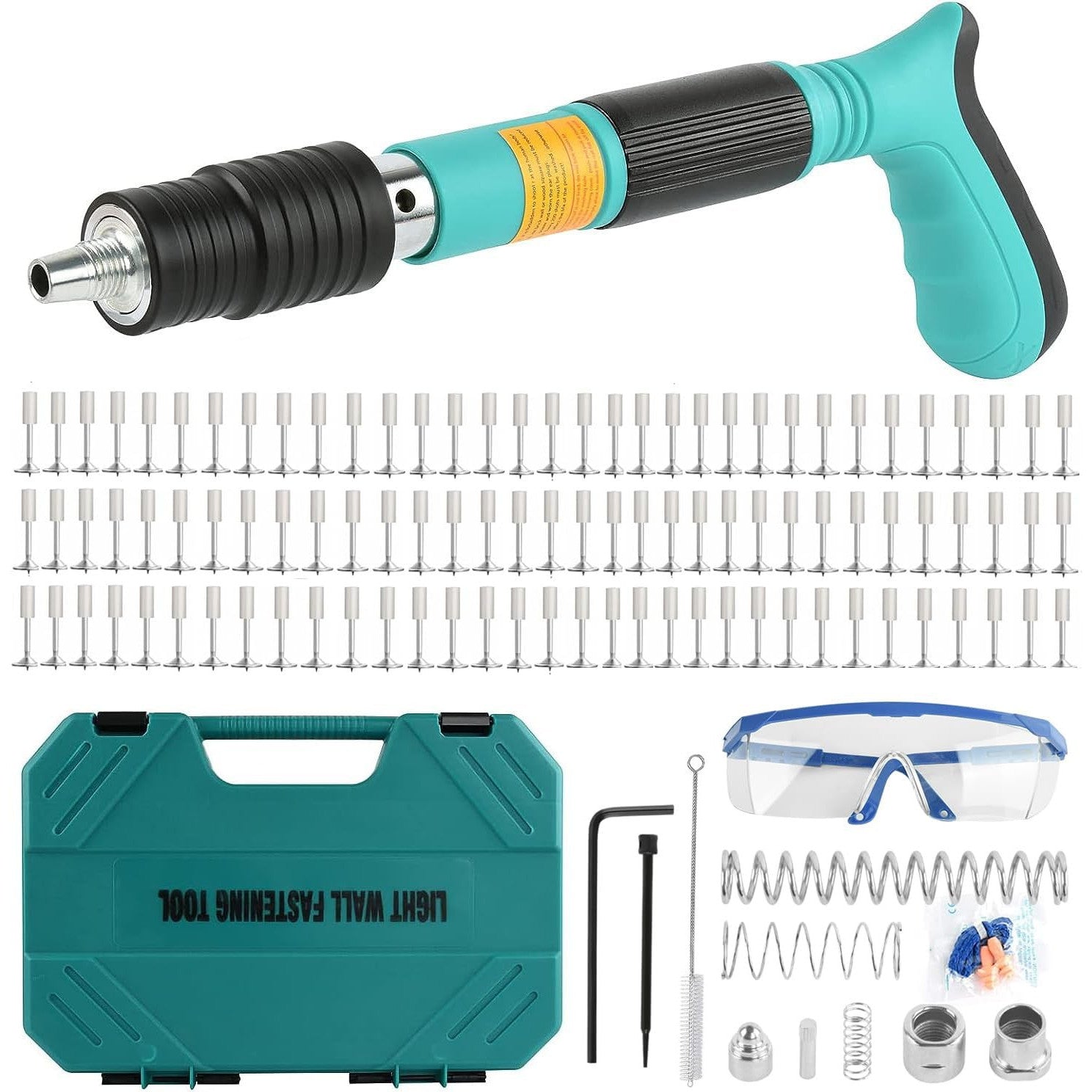 5-Speed Adjustable Concrete Nail Gun