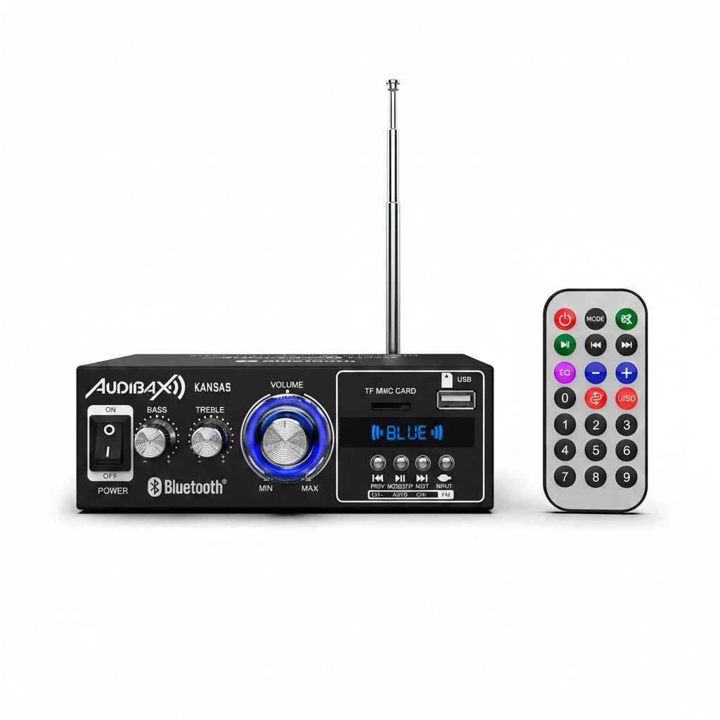 Audibax Kansas 10107898 40W+40W Bluetooth HiFi Stereo Amplifier