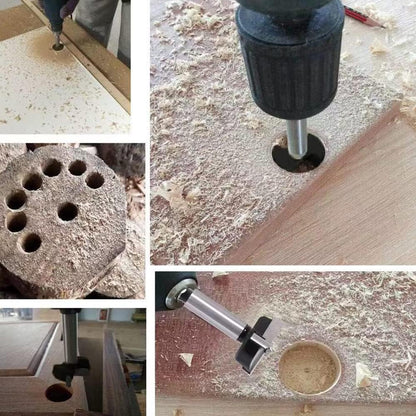 STORMCUBE 20mm 2-Cutter Forstner Drill Bits for Woodworking