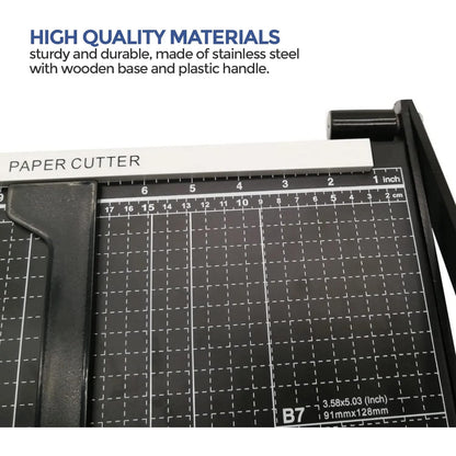 Ediesi Precise Manual Paper Cutter Guillotine for A4