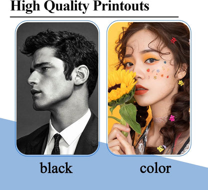 AENERN 302XL Ink Set for HP Black & Color Printing