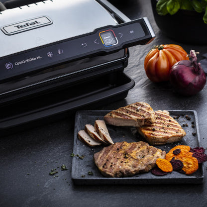 Tefal OptiGrill Elite XL Health Grill 8 Portions Stainless Steel