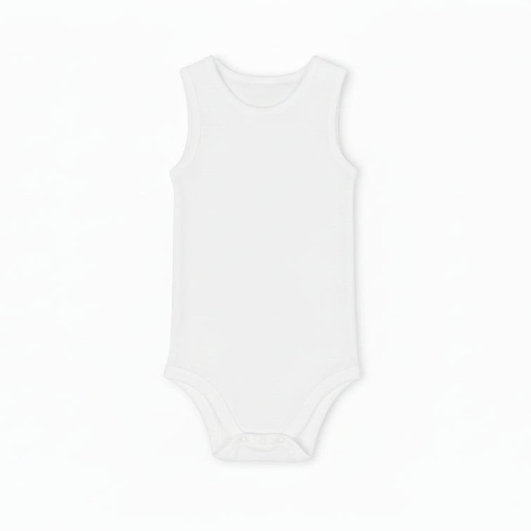 Lupilu KidsPlain Solid Bodysuit Light Grey