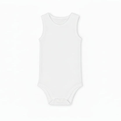 Lupilu KidsPlain Solid Bodysuit Light Grey