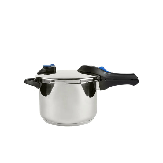 Premium Stainless Steel Pressure Cooker for Fast, Delicious Meals, 6-Quart Capacity