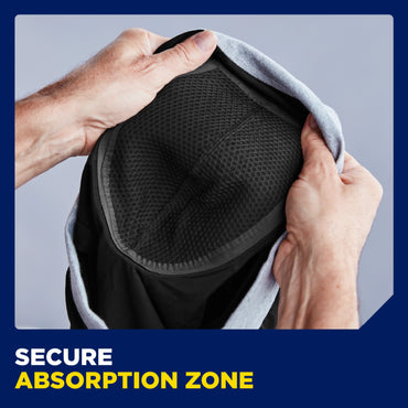 TENA Men's Washable Protective Boxer Light Leak Incontinence Underwear