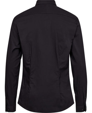 Tiger of Sweden Filbrodie Slim Fit Black Dress Shirt