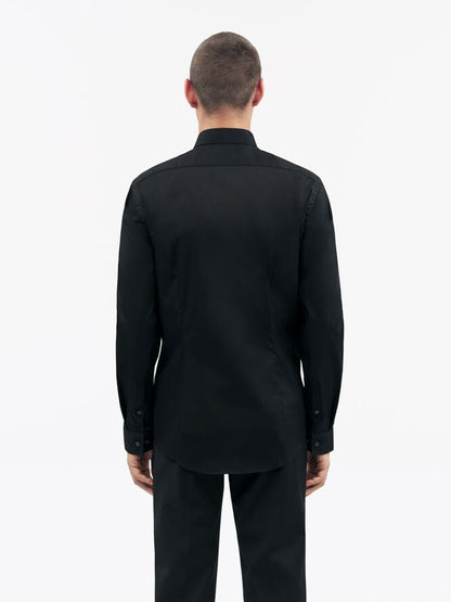 Tiger of Sweden Filbrodie Slim Fit Black Dress Shirt