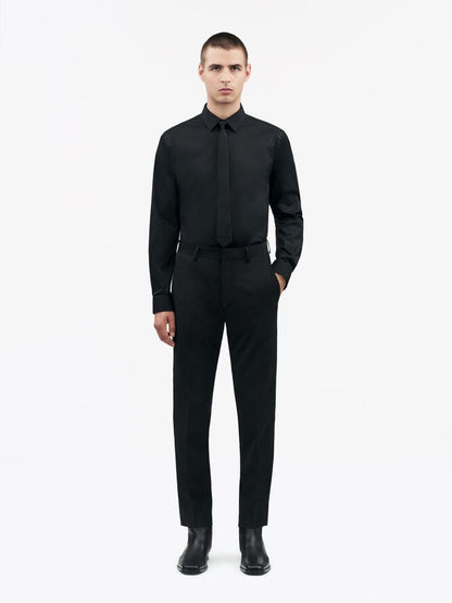 Tiger of Sweden Filbrodie Slim Fit Black Dress Shirt