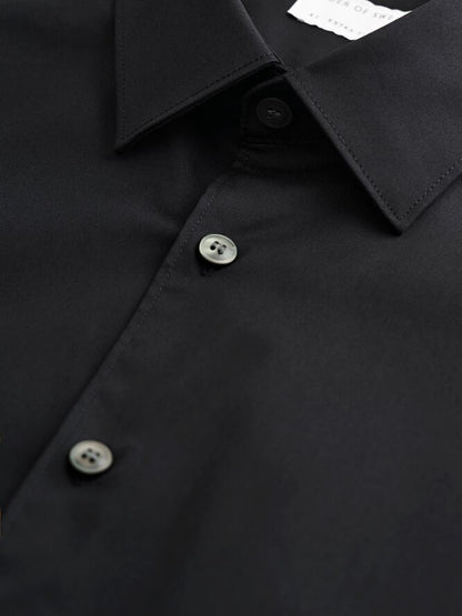 Tiger of Sweden Filbrodie Slim Fit Black Dress Shirt