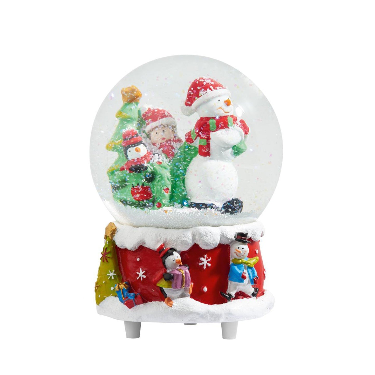 Livarno Home Musical Snow Globe with Santa House Christmas Decor