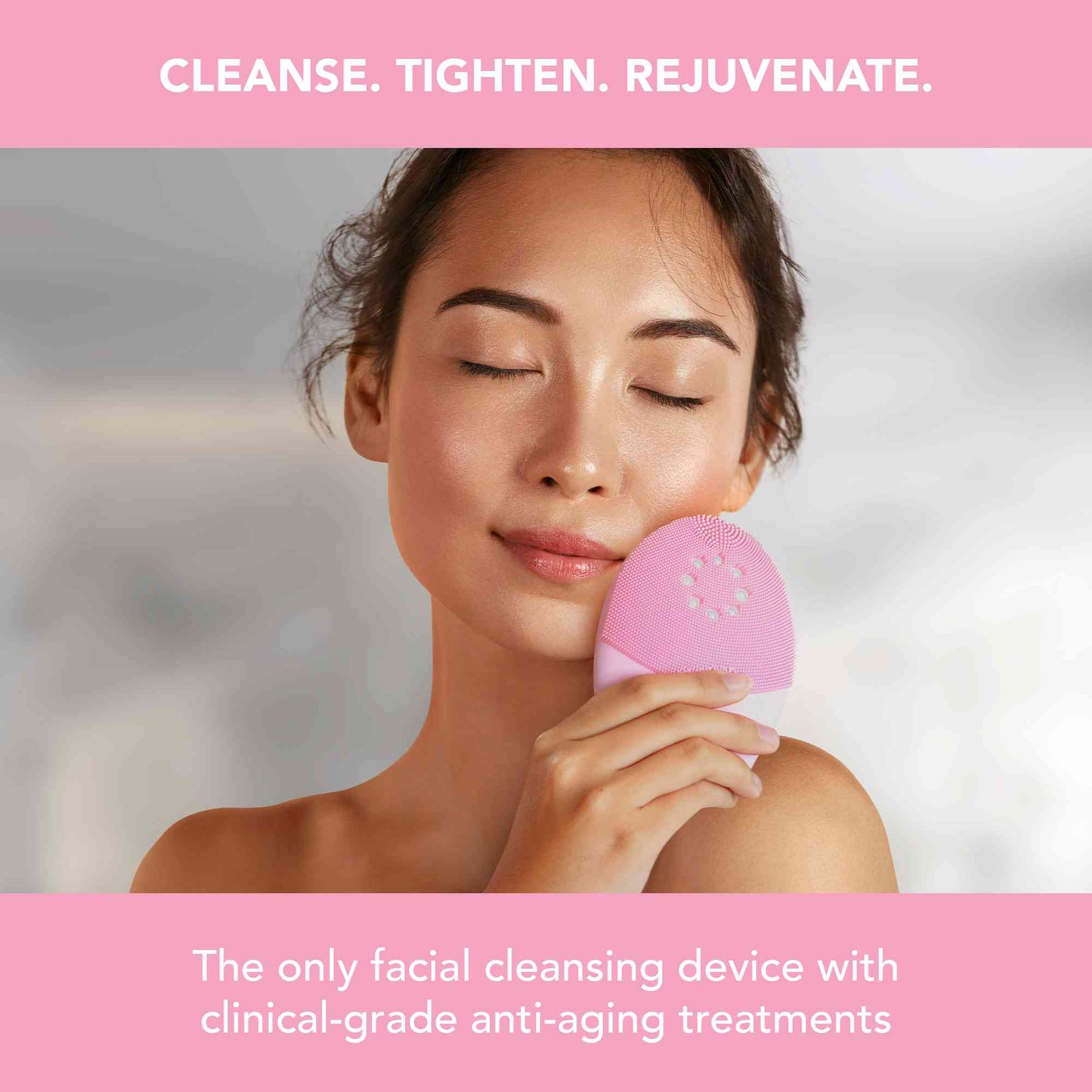 FOREO LUNA 4 Plus: Advanced T-Sonic Heated Cleansing and Microcurrent Facial Massager