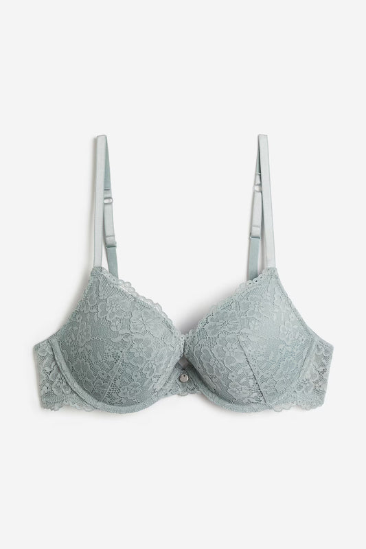 Lace push-up bra H&M