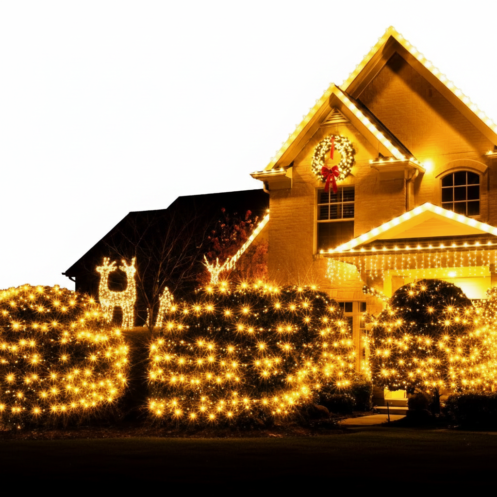 Led Net Lights AWD-001 Warm White IP44