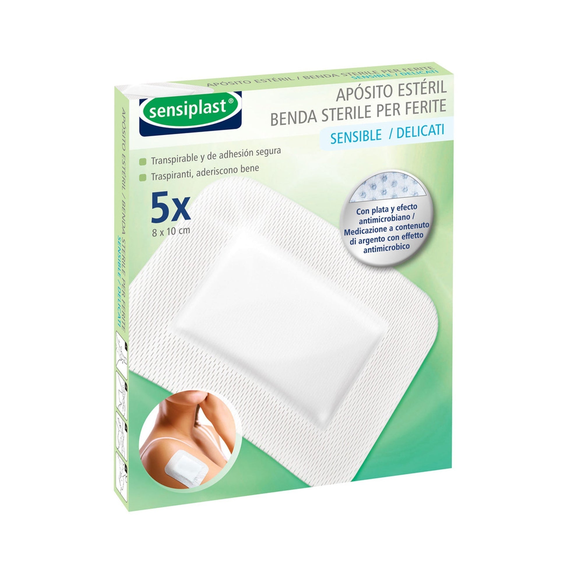 Sensiplast Plaster Set 5-Piece Breathable