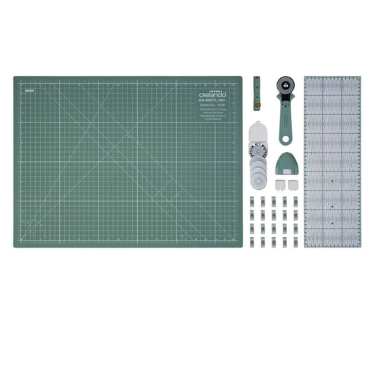 Crelando Cutting Mat With Accessories 33-Piece