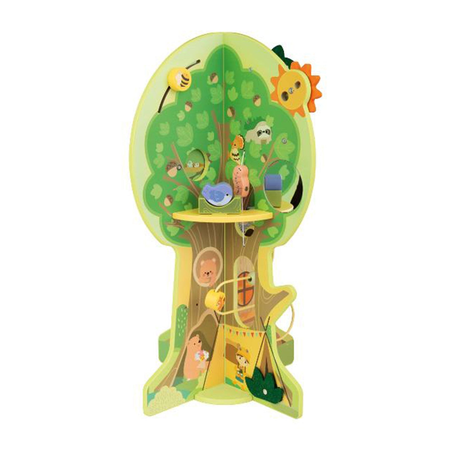 Play Tive Junior Motor Skills Tree 7-Piece Wooden Activity Toy