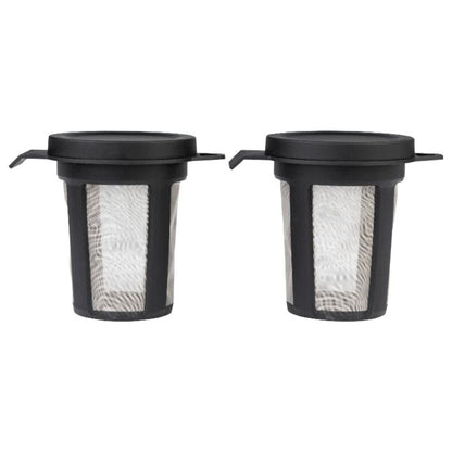Livarno Home Tea Strainers Set of 2 Black