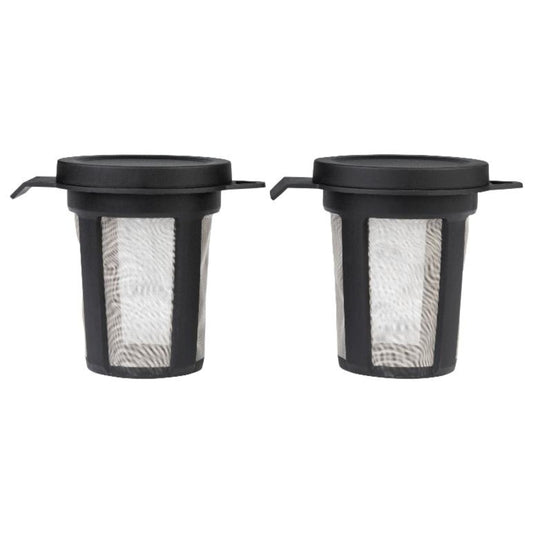 Livarno Home Tea Strainers Set of 2 Black