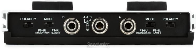 BOSS FS-6 Dual Footswitch: Latching/Momentary Control for Guitar Effects Pedals