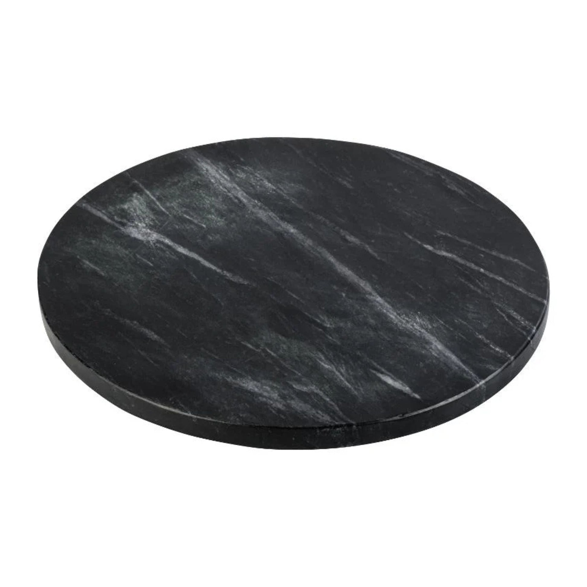Livarno Home Marble Serving Board Tray 20cm Black
