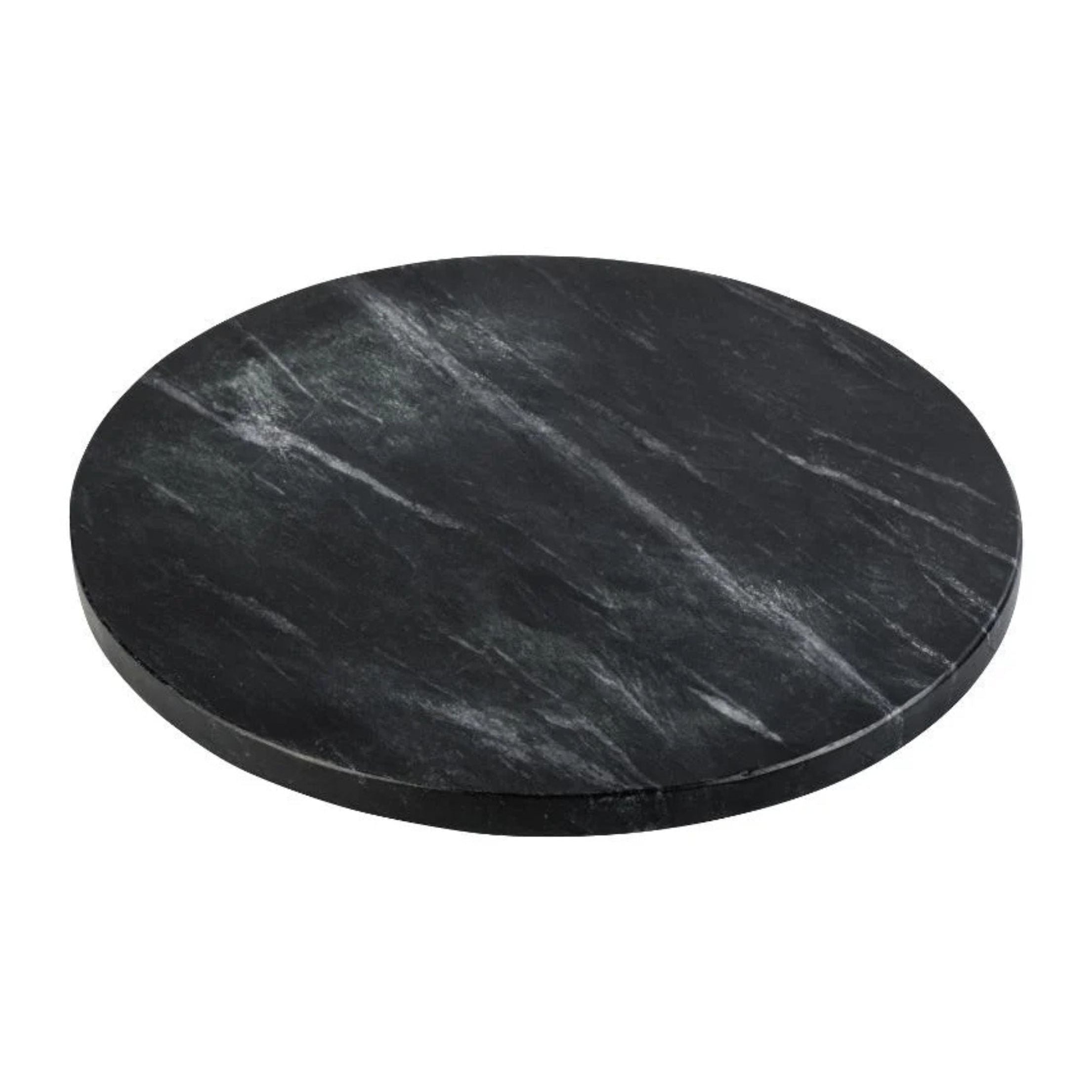 Livarno Home Marble Serving Board Tray 20cm Black