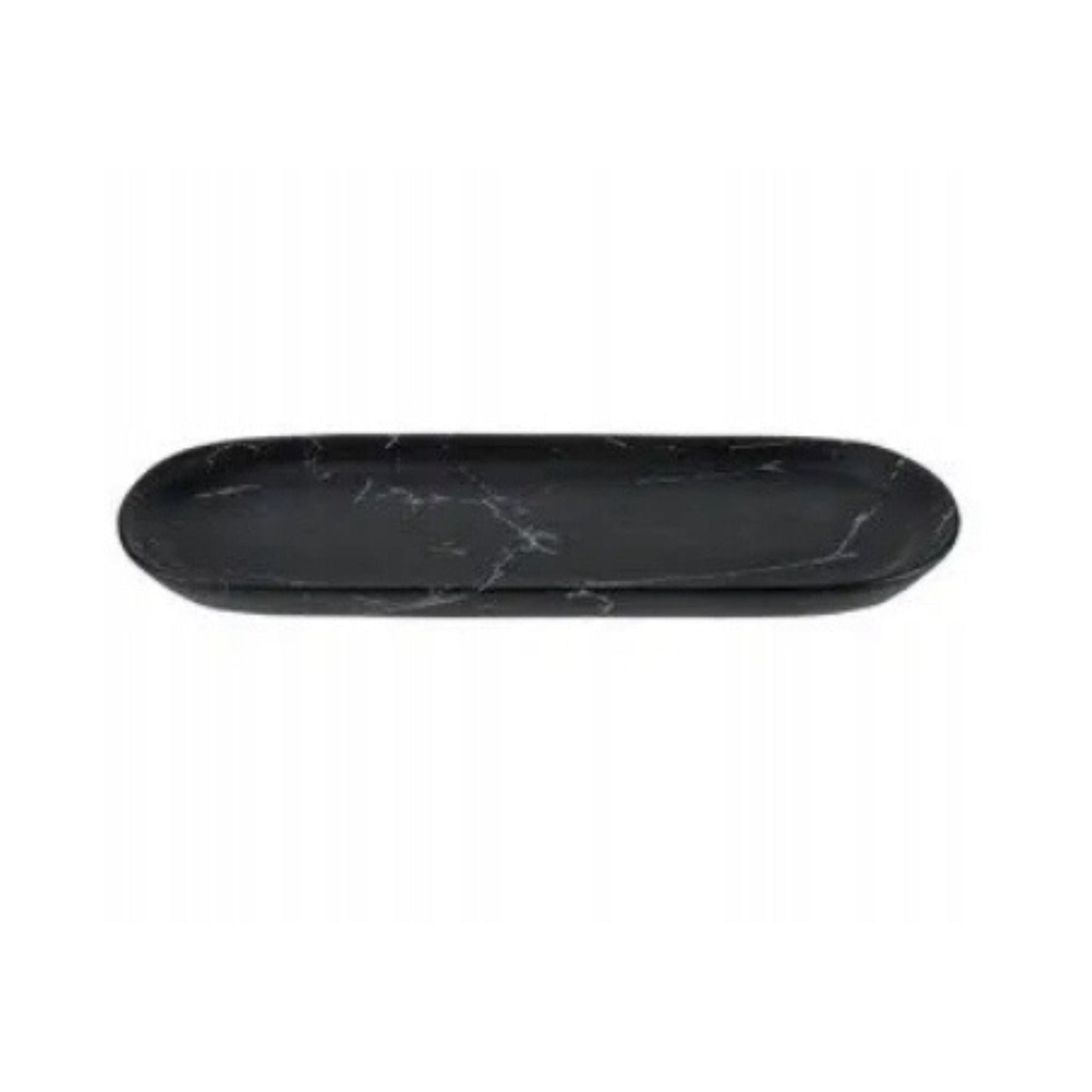 Livarno Home Decorative Tray Black Marble 30.5x12.2x2cm