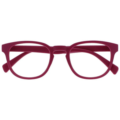 Opulize POP Matte Reading-Glasses Retro Chunky Light Frame with Spring Hinges