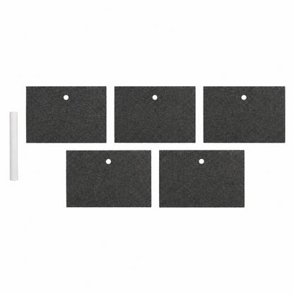 Parkside Slate Plant Markers Set Square 5-Piece