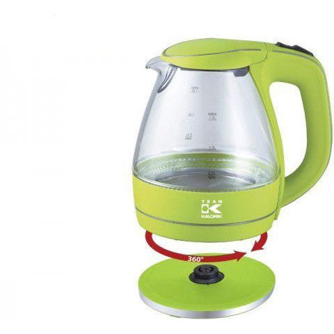 Kalorik JK1022AG Electric Kettle 1.5L Glass 2000W Rotating Base