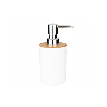 Livarno Home Standing Manual Soap Dispenser Plastic Bamboo 280ml