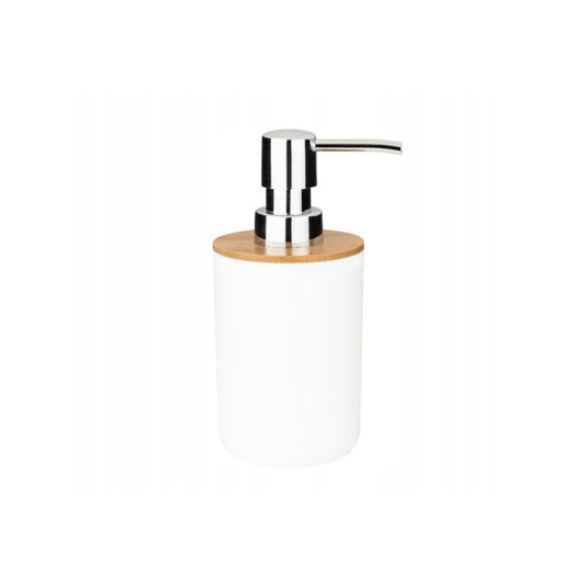 Livarno Home Standing Manual Soap Dispenser Plastic Bamboo 280ml