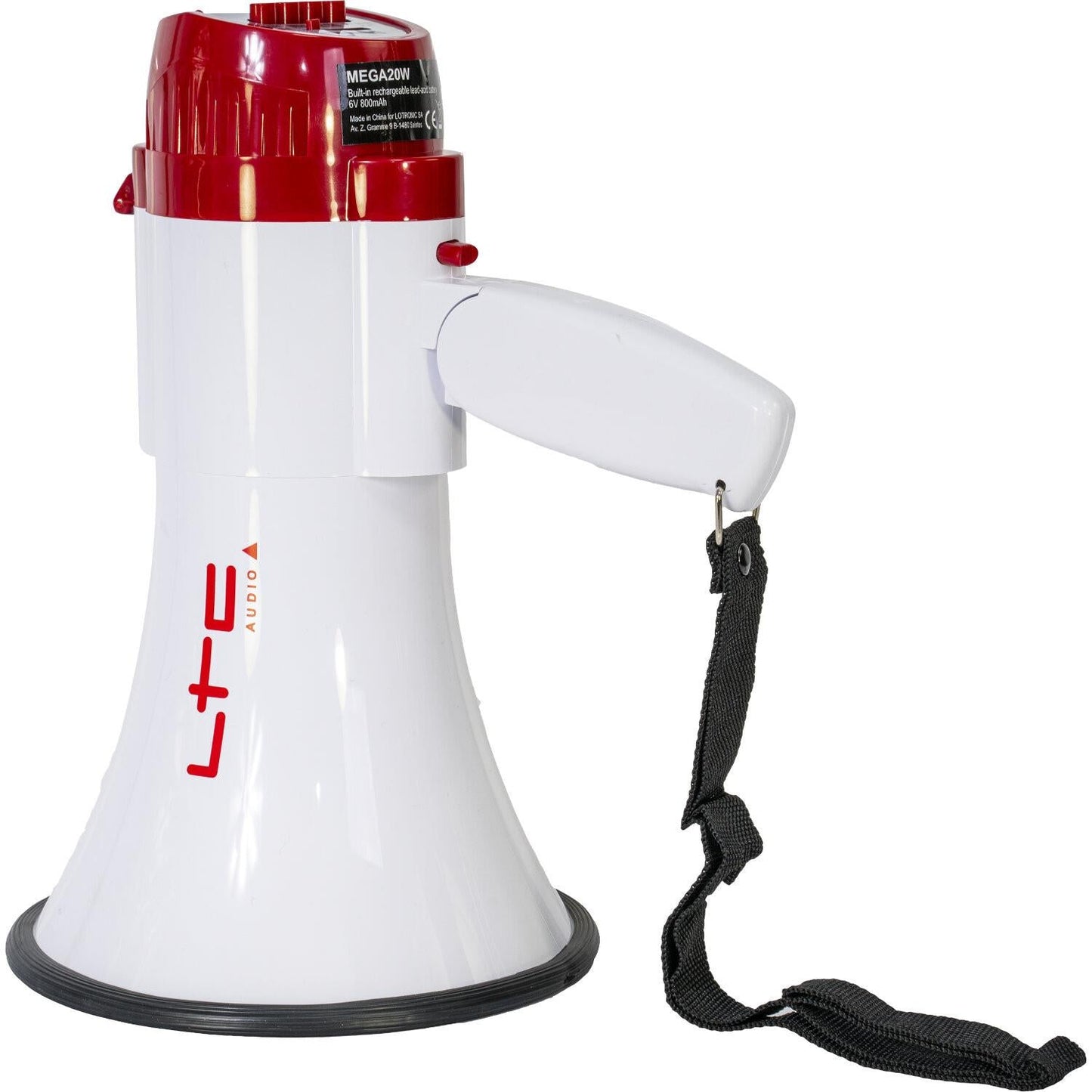 LTC Mega20W Portable 20W Rechargeable Megaphone Speaker with Mic