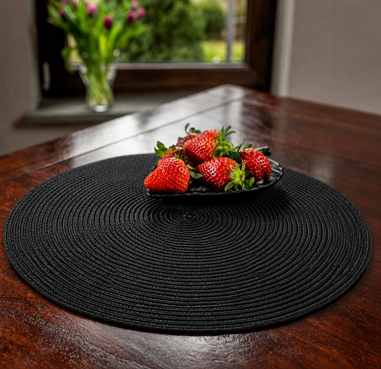 LIVARNO Home Tablecloth 4-Piece Set Recycled Plastic