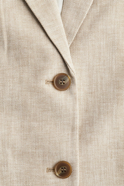 H&M Linen-Blend Blazer