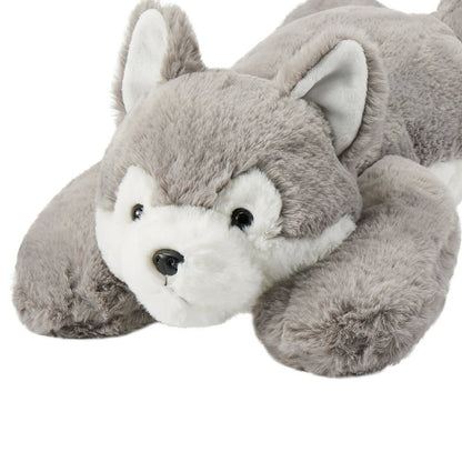 Cute Multi-Animal Plush Throw Pillow Set – Huskies, Pigs, Dinosaurs