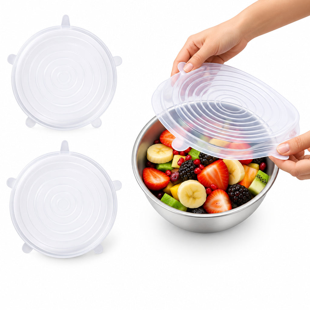 Livarno Home Silicone Lids 2-Piece Set