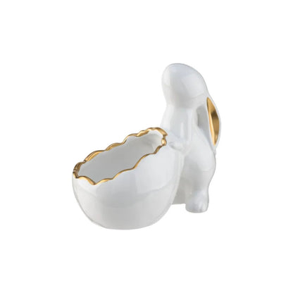 Livarno Home Decorative Figure with Tealight Holder Ceramic 14.4x8.5x13cm