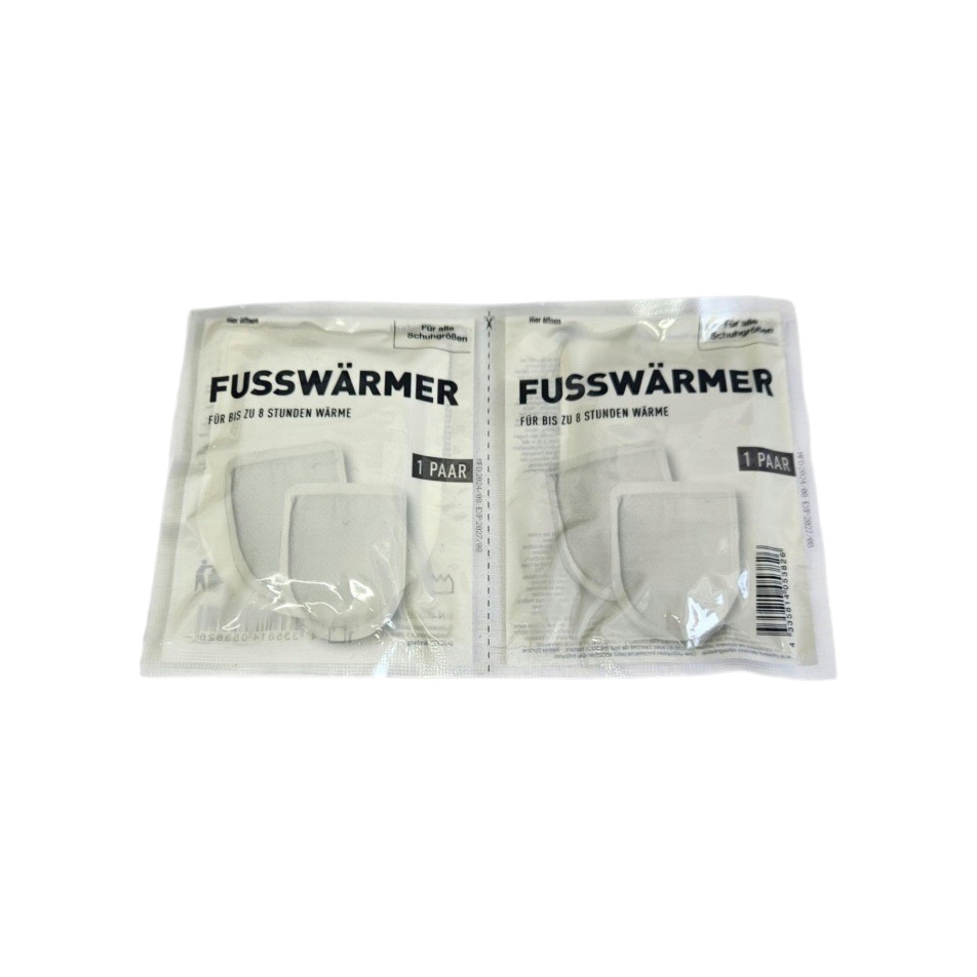 Disposable Leg Warmers 2-Pair Set 9.5x7cm Up to 8 Hours