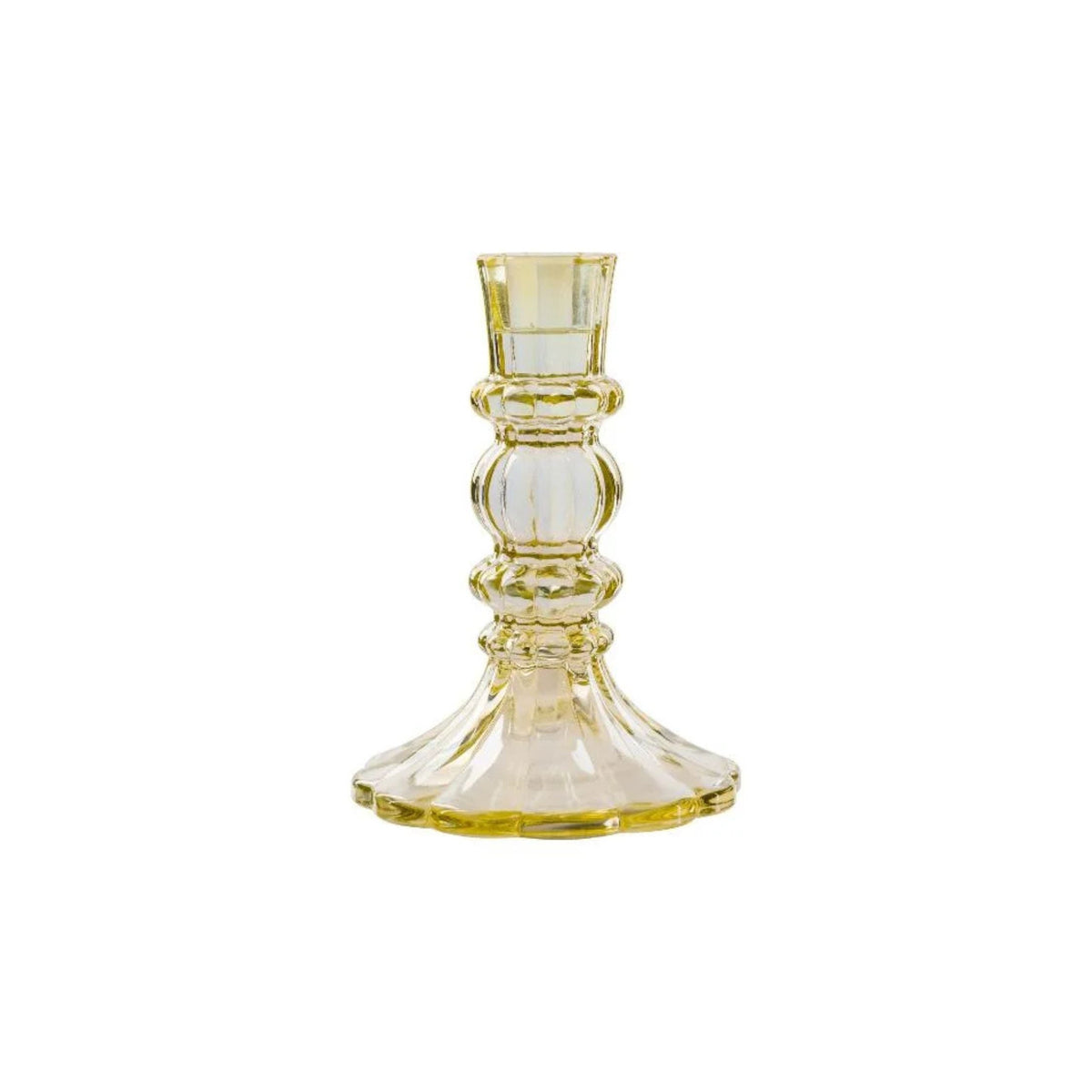 Livarno Home Glass Candlestick 