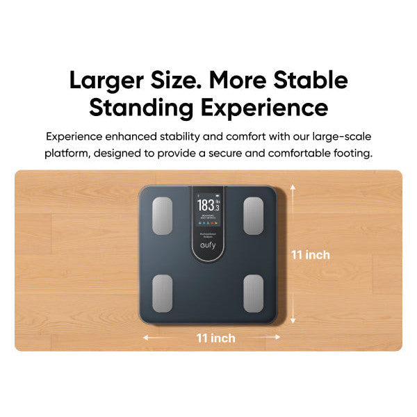 eufy Smart Scale C20: Accurate 16 Body Metrics, Large Display, Bluetooth