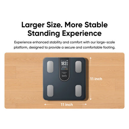 eufy Smart Scale C20: Accurate 16 Body Metrics, Large Display, Bluetooth