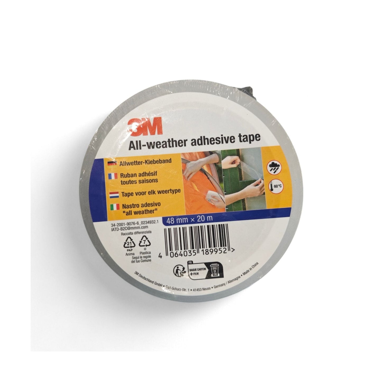 3M Transparent Adhesive Tape 48 mm x 20 m