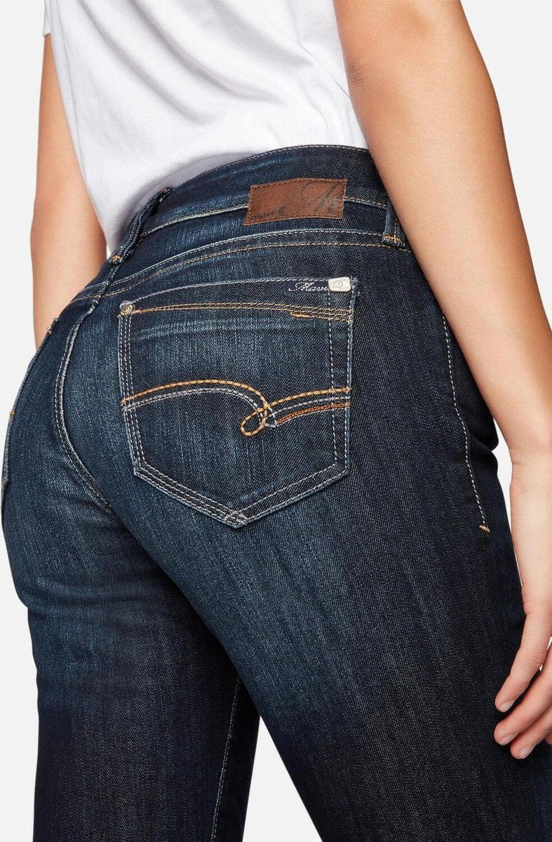 Mavi Bella Women's Bootcut Washed Denim Jeans - Comfortable Stretch Fit