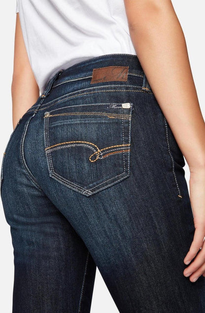 Mavi Bella Women's Bootcut Washed Denim Jeans - Comfortable Stretch Fit