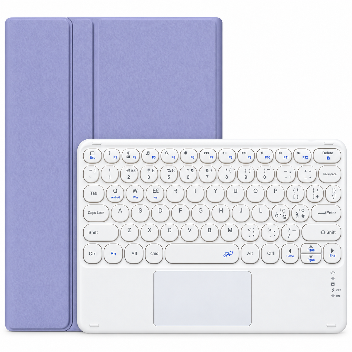 Cover Tri-Fold Honeycomb Case for iPad 10.2" 2019/2020/2021 (Italian Version)