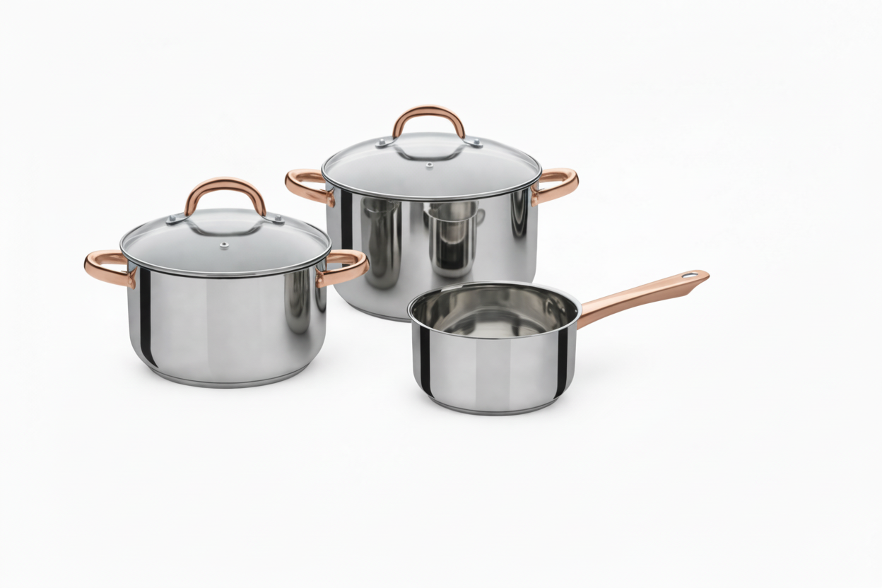 GSW Germany Stainless Steel Cookware Set