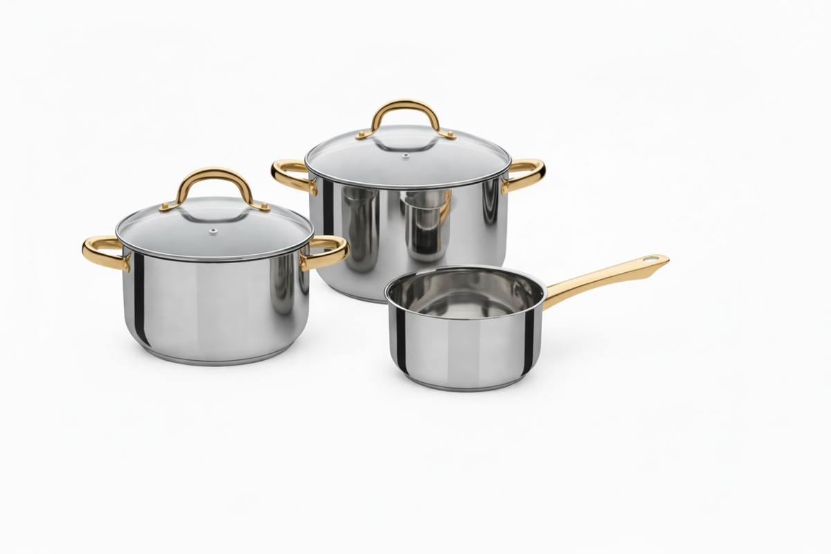 Gsw Cookware Logo GSW Germany Stainless Steel Cookware Set – Gomix Brands Outlet